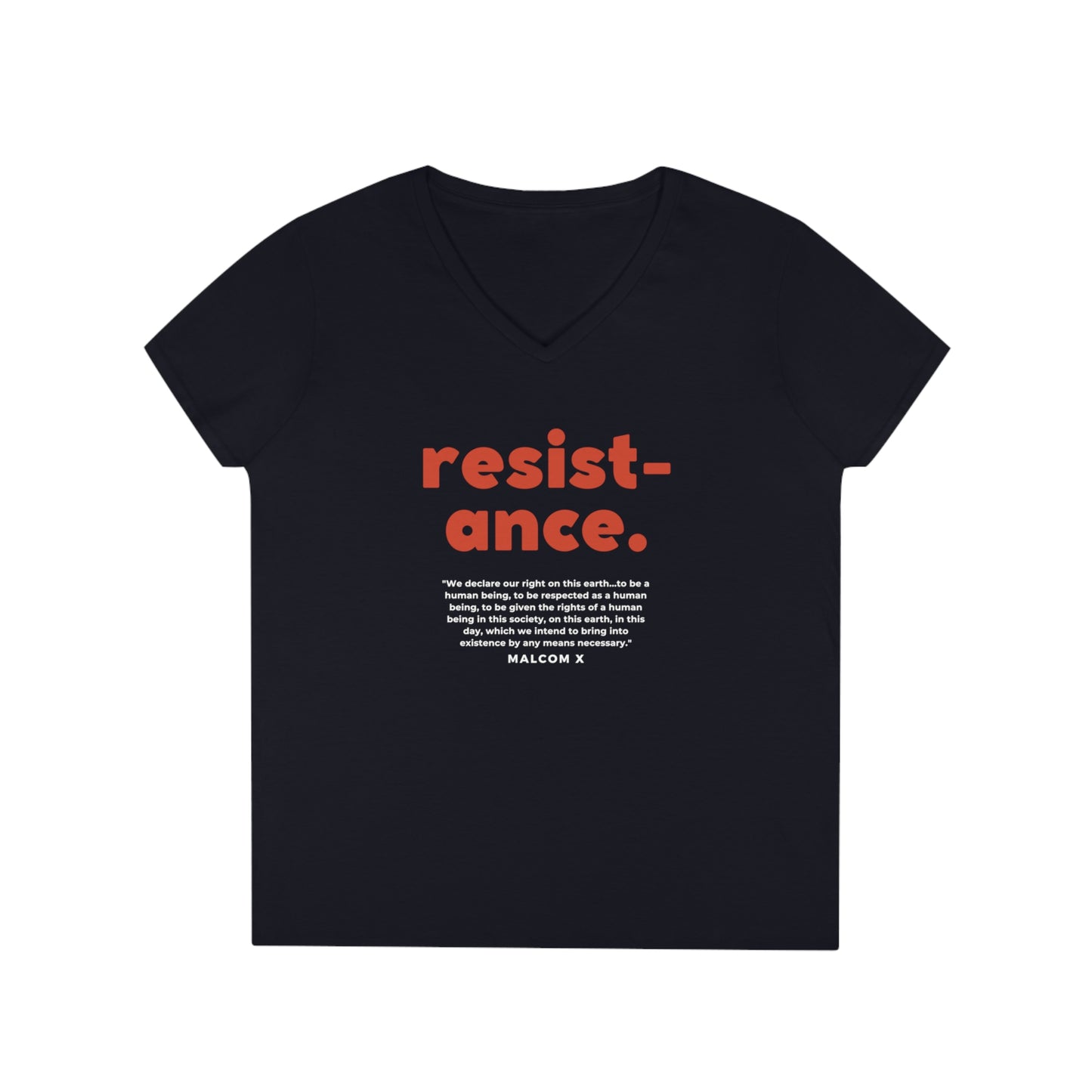 RESISTANCE | Women's V-Neck T-Shirt