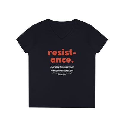 RESISTANCE | Women's V-Neck T-Shirt