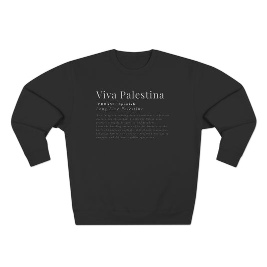 VIVA PALESTINA | Crewneck Sweatshirt