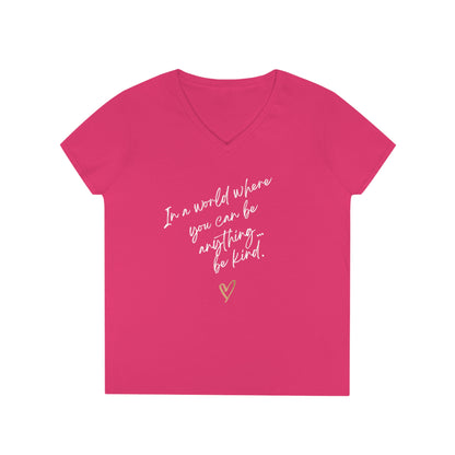 BE KIND | Women's V-Neck T-Shirt