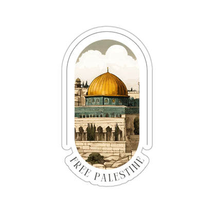 Free Palestine | Aqsa Mosque - Sticker